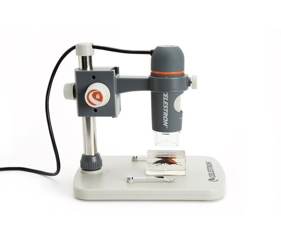 Микроскоп цифровой Celestron PRO, портативный, фото , изображение 3