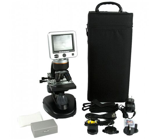 Микроскоп цифровой Celestron с LCD-экраном II, фото , изображение 2