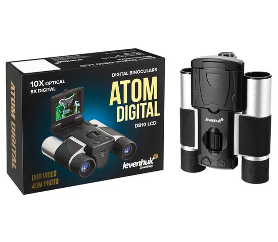 Бинокль цифровой Levenhuk Atom Digital DB10 LCD, фото , изображение 3