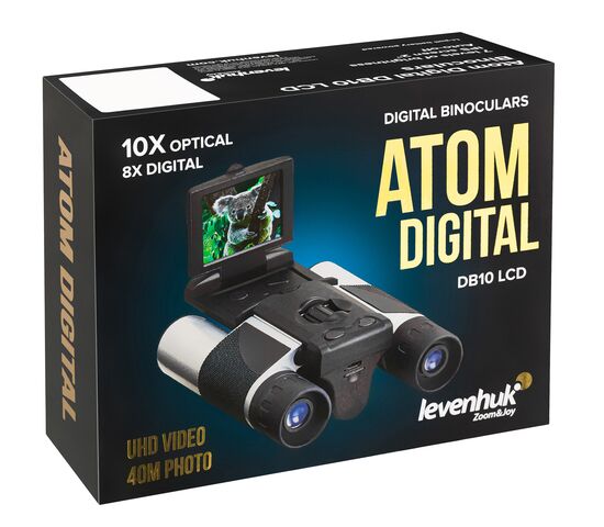 Бинокль цифровой Levenhuk Atom Digital DB10 LCD, фото , изображение 11