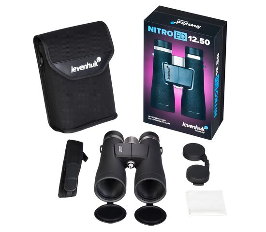 Бинокль Levenhuk Nitro ED 12x50, фото , изображение 4