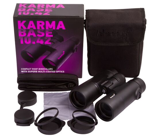 Бинокль Levenhuk Karma BASE 10x42, фото , изображение 2