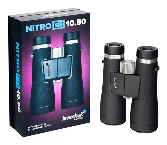 Бинокль Levenhuk Nitro ED 10x50, фото , изображение 5