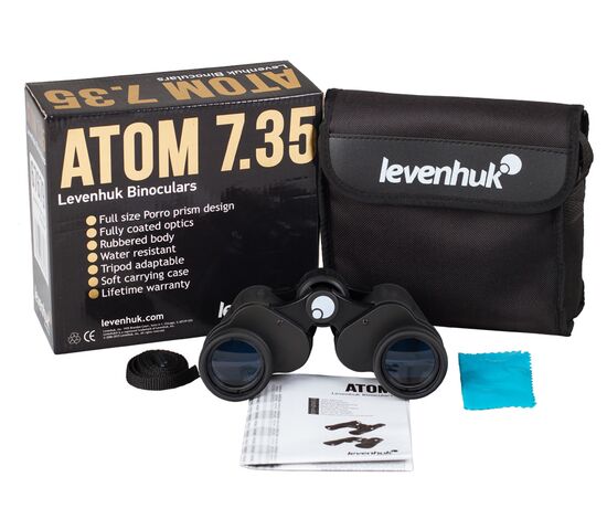 Бинокль Levenhuk Atom 7x35, фото , изображение 2