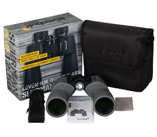 Бинокль Levenhuk Sherman PLUS 12x50, фото , изображение 10