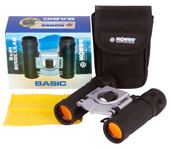 Бинокль Konus Basic 8x21, фото , изображение 2