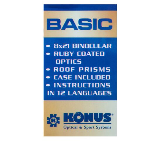 Бинокль Konus Basic 8x21, фото , изображение 14