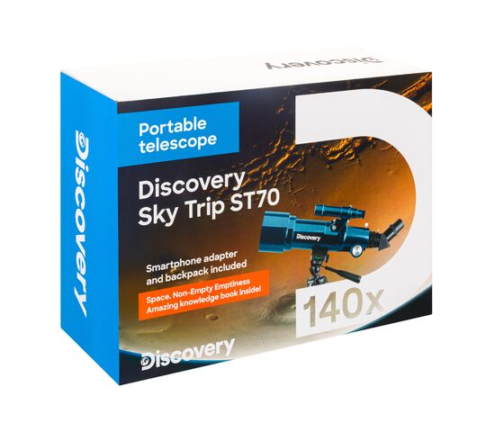 Телескоп Levenhuk Discovery Sky Trip ST70 с книгой, фото , изображение 16