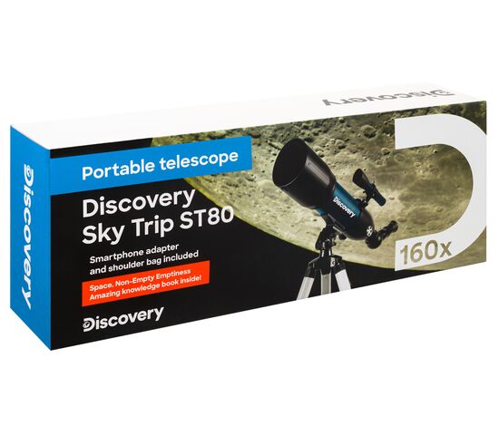 Телескоп Levenhuk Discovery Sky Trip ST80 с книгой, фото , изображение 18