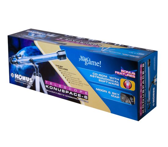 Телескоп Konus Konuspace-6 60/800 AZ, фото , изображение 12