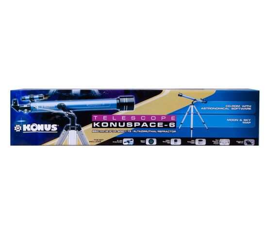 Телескоп Konus Konuspace-6 60/800 AZ, фото , изображение 15