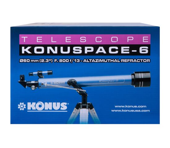 Телескоп Konus Konuspace-6 60/800 AZ, фото , изображение 17