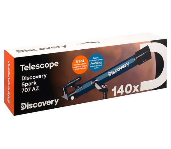 Телескоп Levenhuk Discovery Spark 707 AZ с книгой, фото , изображение 15