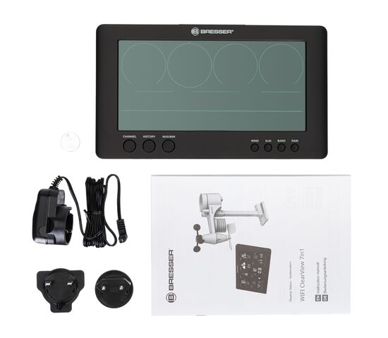 База для метеостанций Bresser Wi-Fi ClearView, фото , изображение 2