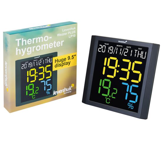 Термогигрометр Levenhuk Wezzer PLUS LP10, фото , изображение 2