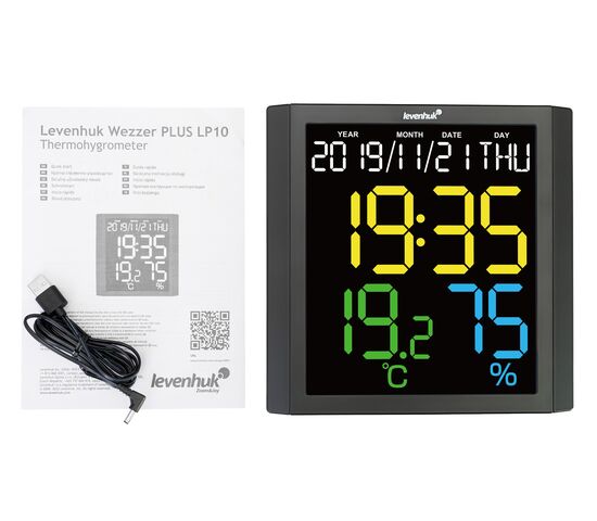 Термогигрометр Levenhuk Wezzer PLUS LP10, фото , изображение 3