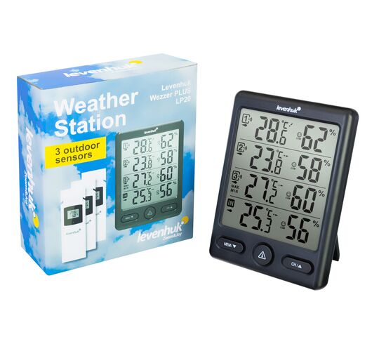 Метеостанция Levenhuk Wezzer PLUS LP20, фото , изображение 2