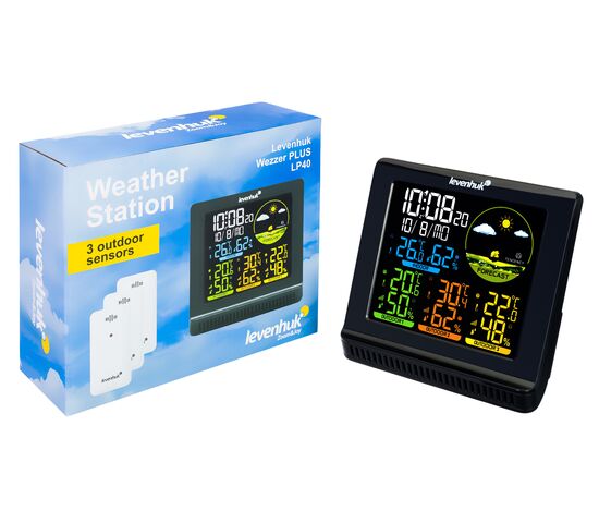 Метеостанция Levenhuk Wezzer PLUS LP40, фото , изображение 2