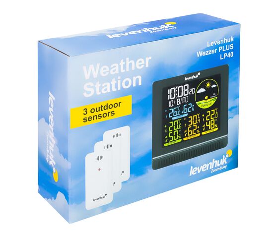 Метеостанция Levenhuk Wezzer PLUS LP40, фото , изображение 12