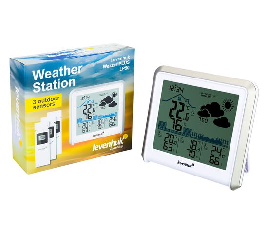 Метеостанция Levenhuk Wezzer PLUS LP50, фото , изображение 2