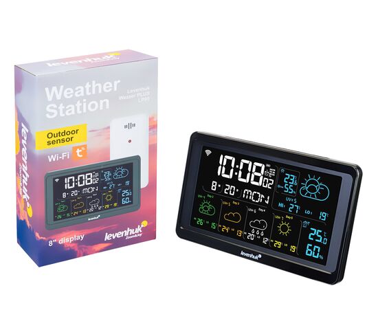 Метеостанция Levenhuk Wezzer PLUS LP80, фото , изображение 2