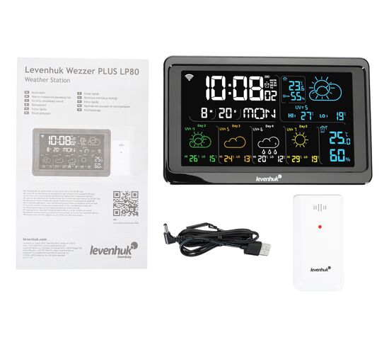 Метеостанция Levenhuk Wezzer PLUS LP80, фото , изображение 3