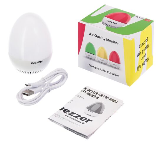 Монитор качества воздуха Levenhuk Wezzer Air PRO DM20, фото , изображение 2