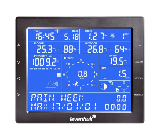 Метеостанция Levenhuk Wezzer PRO LP330, фото , изображение 2