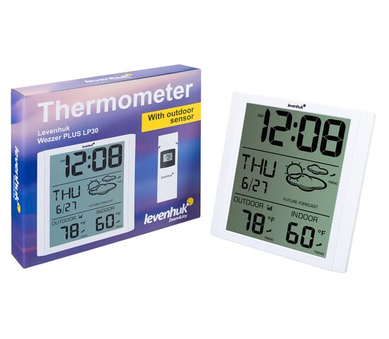 Термометр Levenhuk Wezzer PLUS LP30, фото , изображение 2