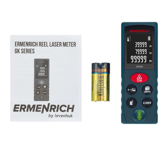 Лазерная рулетка Ermenrich Reel PLUS GK60, фото , изображение 2