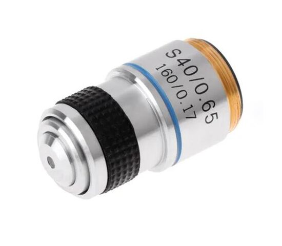Объектив S40x/0,65 160/0,17 для микроскопов Биомед 1/2/2 LED, фото 