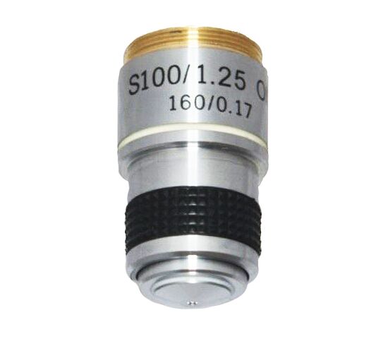 Объектив S100x/1,25МИ 160/0,17 для микроскопов Биомед 1/2/2 LED, фото 