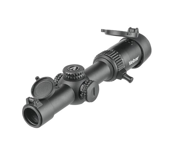Прицел оптический Veber Wolf 1-8x24 GB FD Загонник, фото 