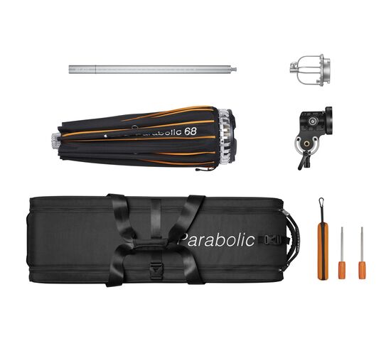 Рефлектор параболический Godox Parabolic P68Kit комплект, фото , изображение 10