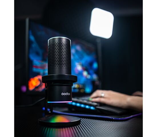 Микрофон Godox EM68X с подсветкой RGB, фото , изображение 14
