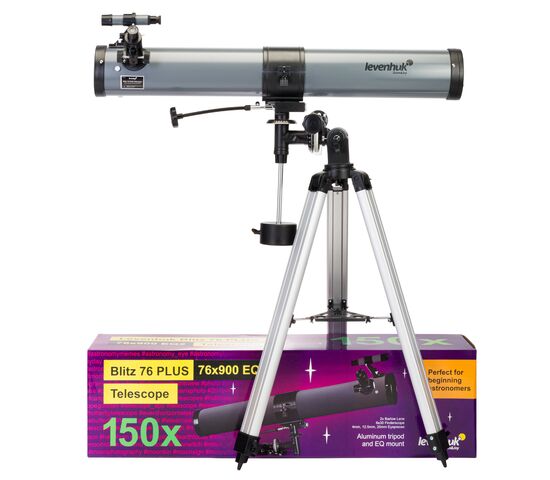 Телескоп Levenhuk Blitz 76 PLUS, фото , изображение 2