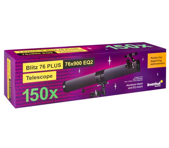 Телескоп Levenhuk Blitz 76 PLUS, фото , изображение 12