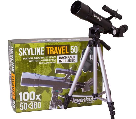Телескоп Levenhuk Skyline Travel 50, фото , изображение 2