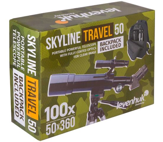 Телескоп Levenhuk Skyline Travel 50, фото , изображение 16