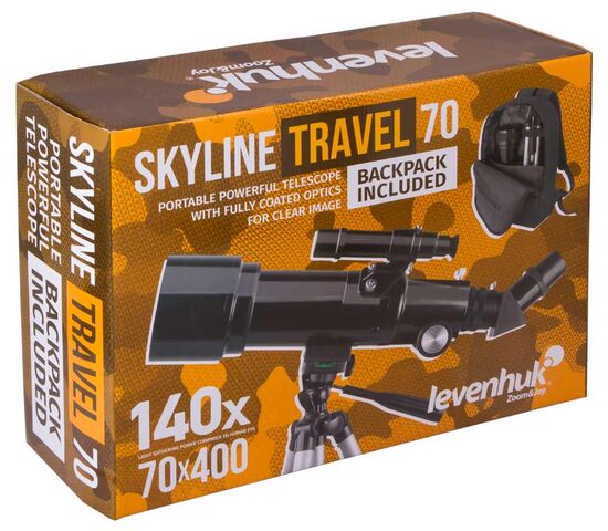 Телескоп Levenhuk Skyline Travel 70, фото , изображение 17