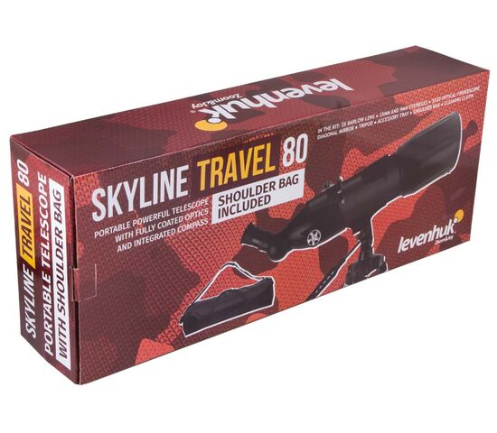 Телескоп Levenhuk Skyline Travel 80, фото , изображение 15