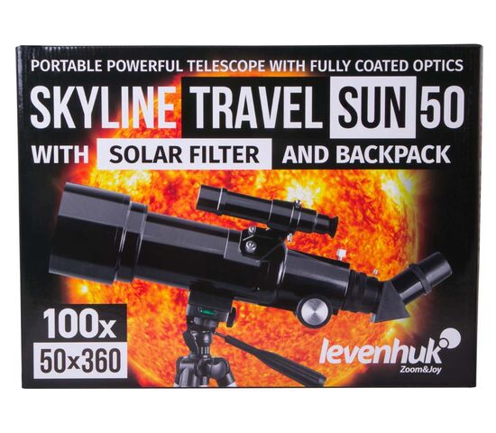 Телескоп Levenhuk Skyline Travel Sun 50, фото , изображение 16