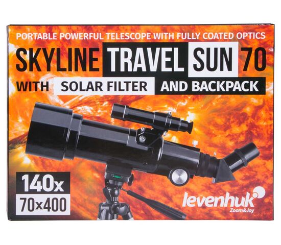 Телескоп Levenhuk Skyline Travel Sun 70, фото , изображение 17