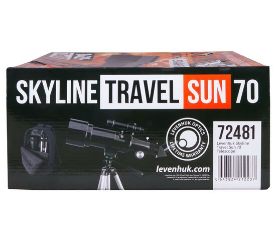 Телескоп Levenhuk Skyline Travel Sun 70, фото , изображение 19
