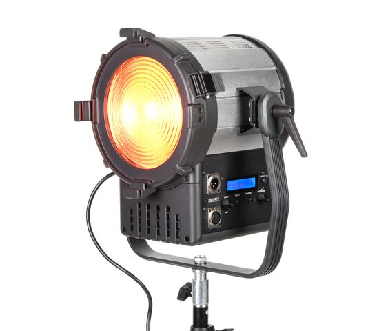 Осветитель студийный GreenBean Fresnel 200 RGB X3 DMX, фото , изображение 10