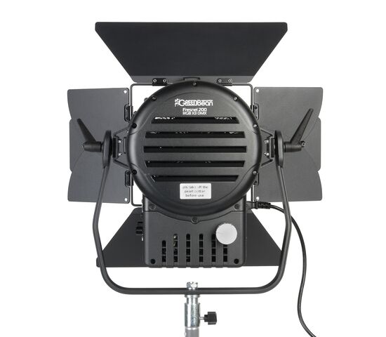 Осветитель студийный GreenBean Fresnel 200 RGB X3 DMX, фото , изображение 3