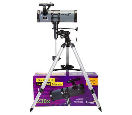 Телескоп Levenhuk Blitz 114s PLUS, фото , изображение 2