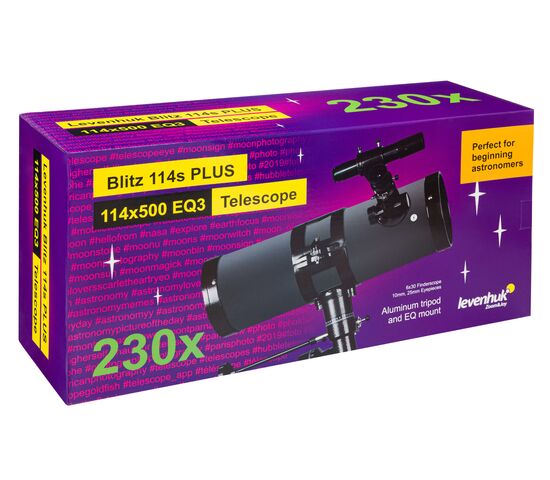 Телескоп Levenhuk Blitz 114s PLUS, фото , изображение 12