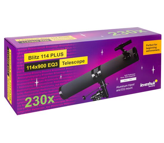 Телескоп Levenhuk Blitz 114 PLUS, фото , изображение 12