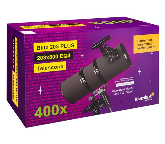 Телескоп Levenhuk Blitz 203 PLUS, фото , изображение 12